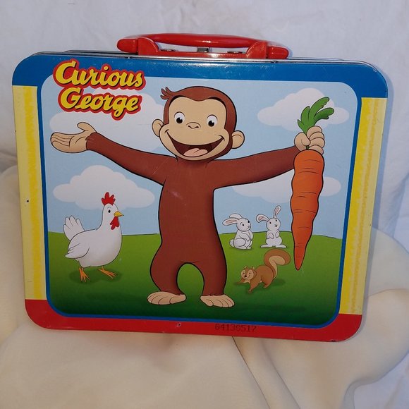 Curious George Other - Curious George puzzle +lunch box | collectible tin